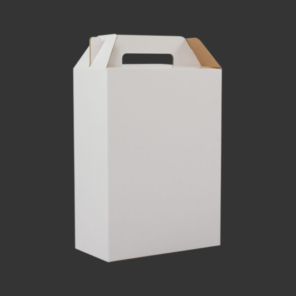 F29-03 Caja autoarmable con asas, 26x35x13 cm