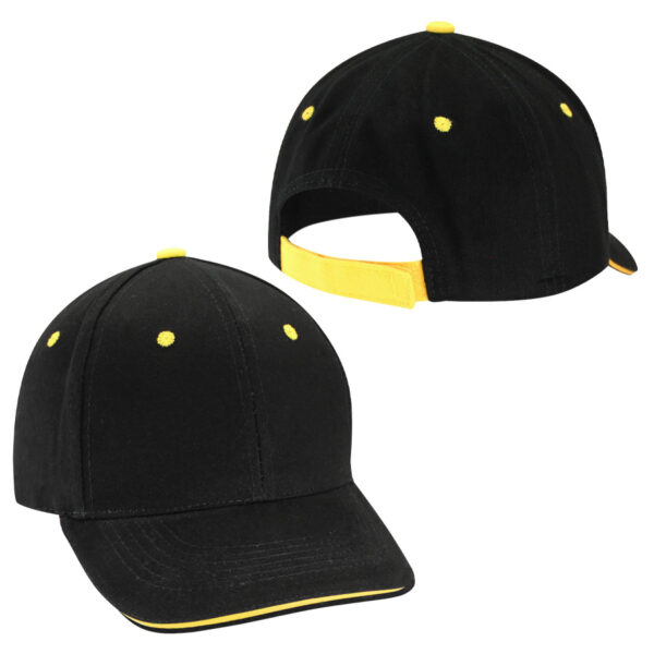G55-04 Gorro Jockey Denim Sandwich