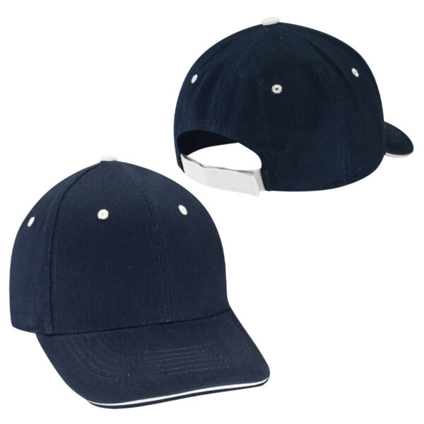 G55-07 Gorro Jockey Denim Sandwich