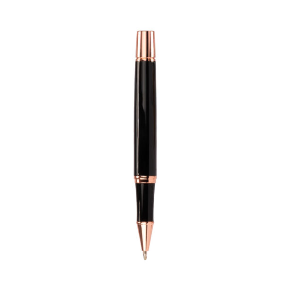 Set de Escritura "THORTON" negro con detalles encobrizados.
