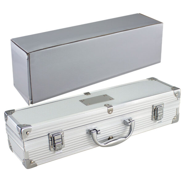 H13-06 Deluxe BBQ Set Metálico