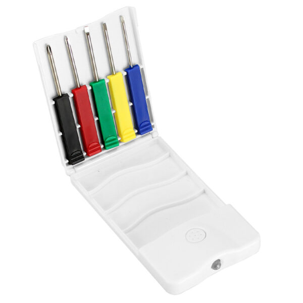 H23-05 Set Mini-Destornilladores y LED