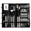 H28-3 Deluxe BBQ Set Metálico de 24 piezas