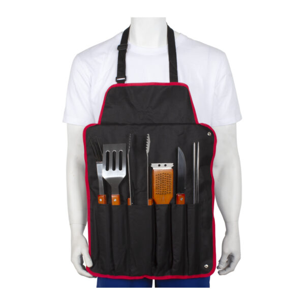 H5_900x900_01 Delantal BBQ con 9 Herramientas