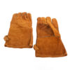 H61_01 Par de Guantes de Cuero Gamuza