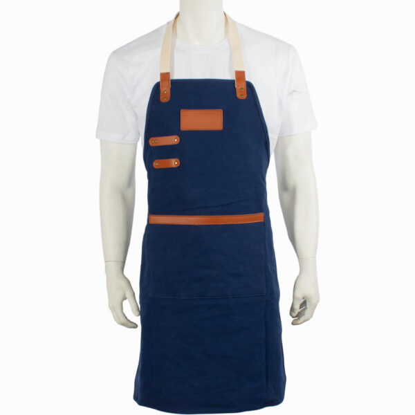H70-03 Pechera Asador Canvas Algodón 10 onzas