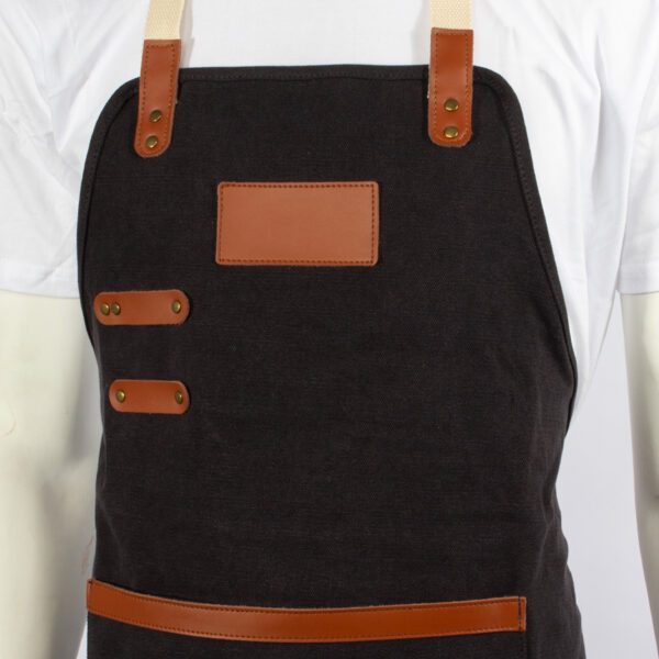 H70-13-1 Pechera Asador Canvas Algodón 10 onzas