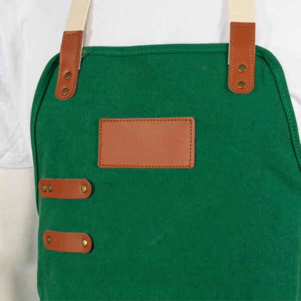 H70-16-1 Pechera Asador Canvas Algodón 10 onzas