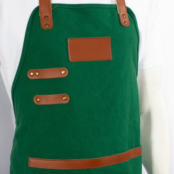 H70-17-1 Pechera Asador Canvas Algodón 10 onzas