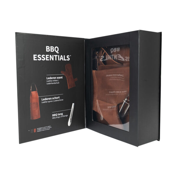 H72-9 Set Asador de Cuero de Búfalo
