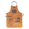 H73-5 Set Asador de Cuero de Búfalo