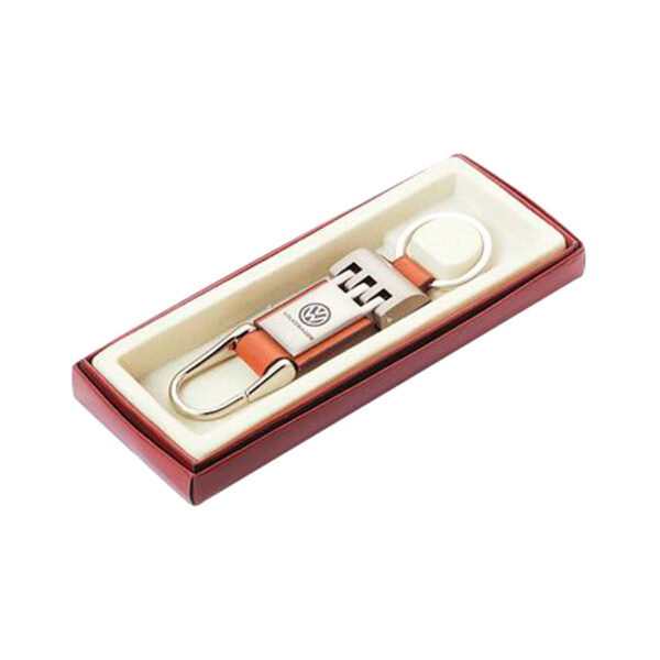 Llavero de Metal Eco-Cuero Premium