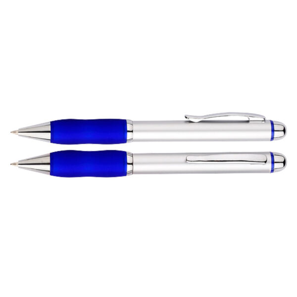 L45-B Bolígrafo Plástico Qasar Silver