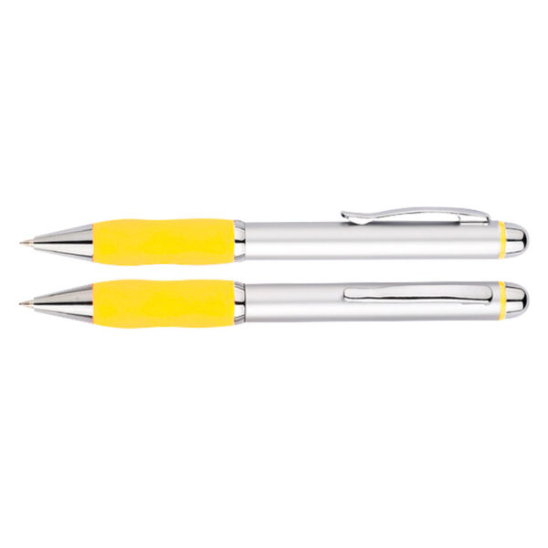 L45-E Bolígrafo Plástico Qasar Silver