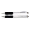 L45-H Bolígrafo Plástico Qasar Silver