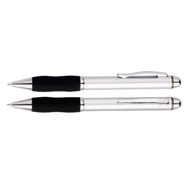 L45-H Bolígrafo Plástico Qasar Silver