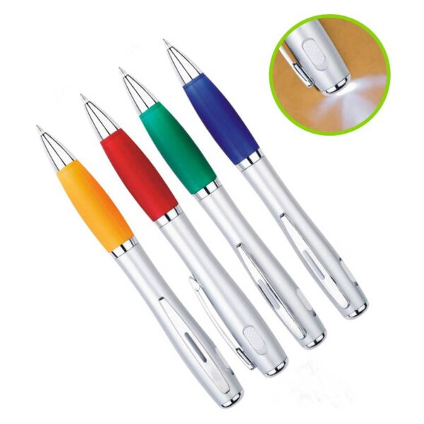 L58 Bolígrafo con Linterna LED