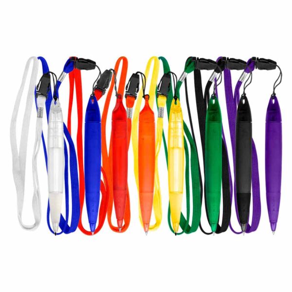 L70-CON-MORADO Bolígrafo Gross Lanyard