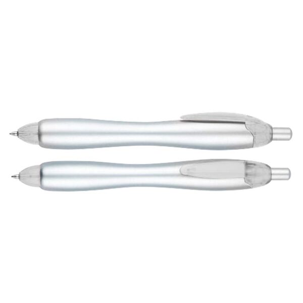 L90-B Bolígrafo Plástico Gordito Silver