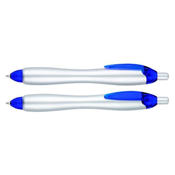 L90-C Bolígrafo Plástico Gordito Silver