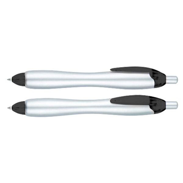L90-G Bolígrafo Plástico Gordito Silver