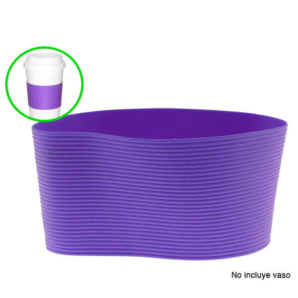 M144-morado Grip de Silicona