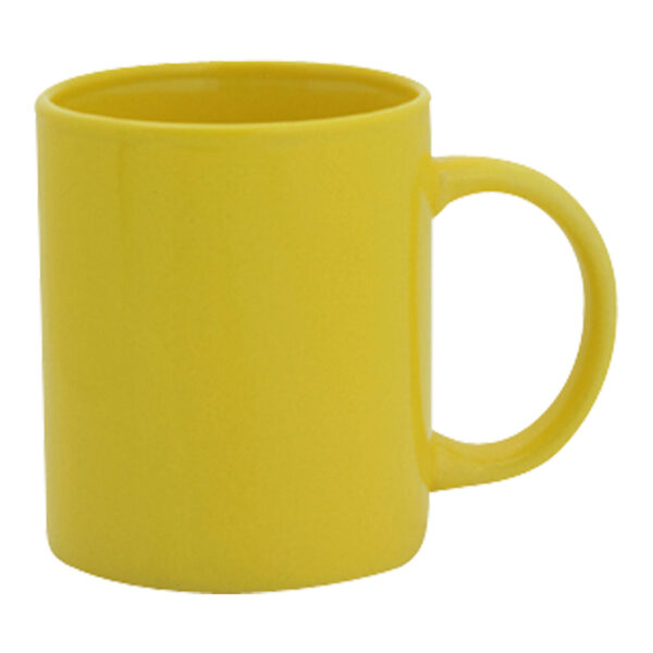 M25-amarillo Tazón Cerámico de Color 350cc