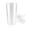 M38-02 Vaso plástico doble pared aislante 600cc