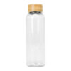 M42-00-1 Botella PET tapa bamboo "AINOA" 550cc