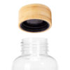 M42-00-3 Botella PET tapa bamboo "AINOA" 550cc