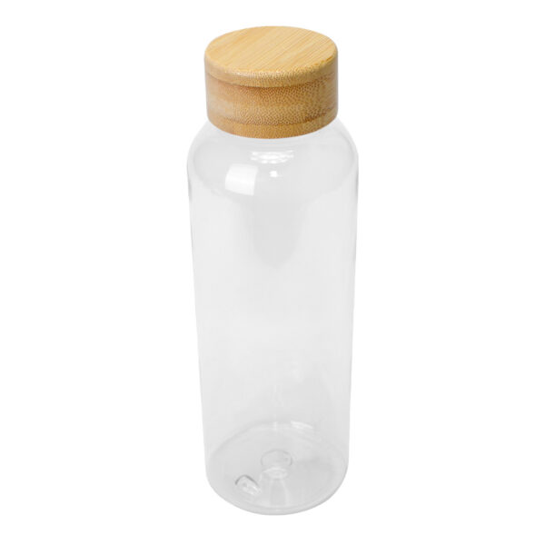 M42-00-4 Botella PET tapa bamboo "AINOA" 550cc