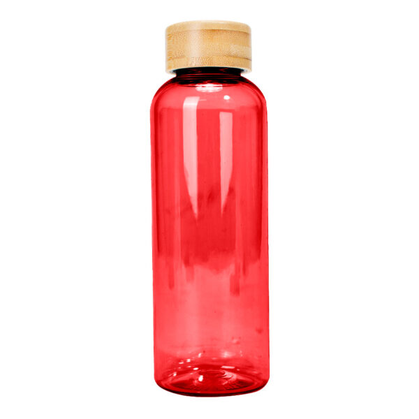 M42-03-1 Botella PET tapa bamboo "AINOA" 550cc
