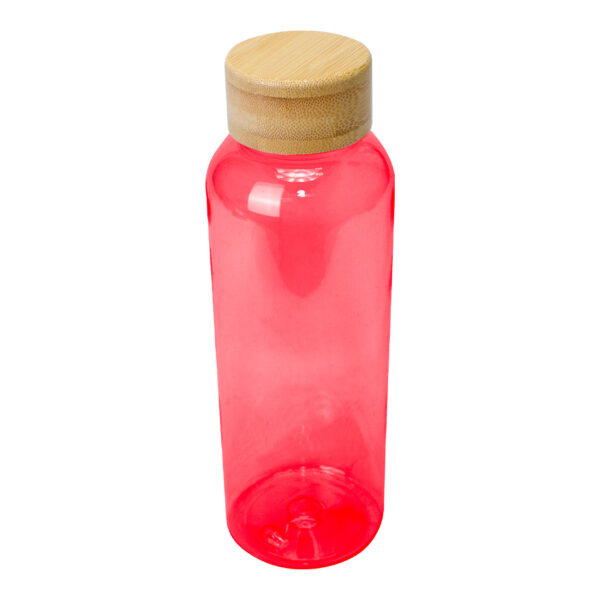 M42-03-4 Botella PET tapa bamboo "AINOA" 550cc