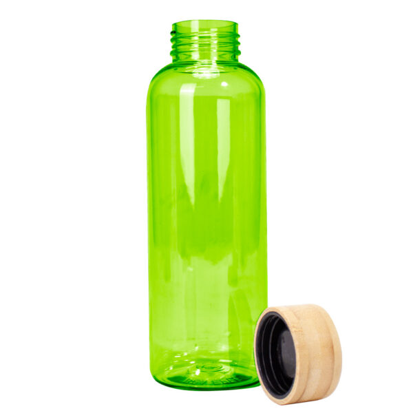 M42-06-2 Botella PET tapa bamboo "AINOA" 550cc