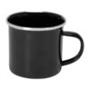 M46-01 Tazón Enlozado Negro 350ml