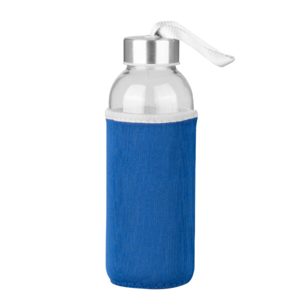 M50-02-1 Botella de Vidrio Silica con funda de Neopreno 440cc