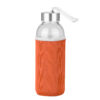 M50-04-1 Botella de Vidrio Silica con funda de Neopreno 440cc