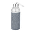 M50-17-1 Botella de Vidrio Silica con funda de Neopreno 440cc