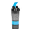 M90-02-1 Vaso Gym para batidos proteína "SHAKE", con 4 compartimentos.