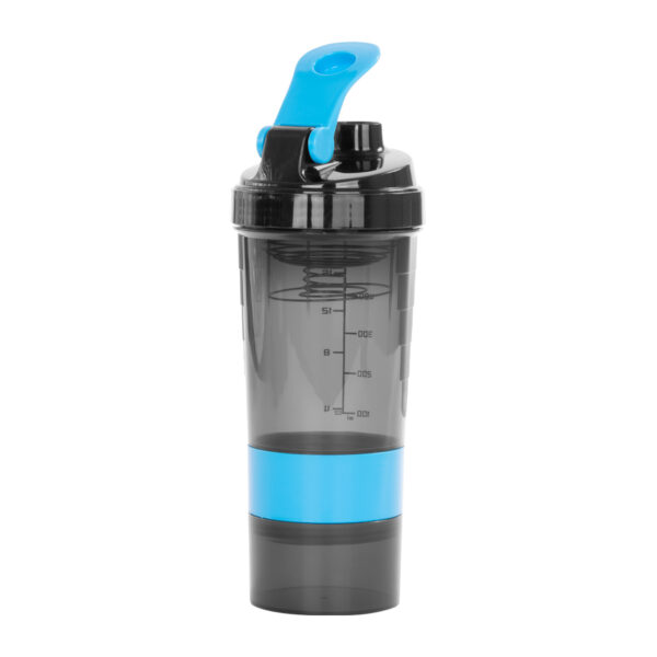 M90-02-1 Vaso Gym para batidos proteína "SHAKE", con 4 compartimentos.