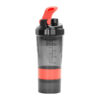 M90-03-1 Vaso Gym para batidos proteína "SHAKE", con 4 compartimentos.