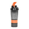 M90-04-1 Vaso Gym para batidos proteína "SHAKE", con 4 compartimentos.