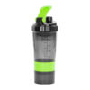 M90-06-1 Vaso Gym para batidos proteína "SHAKE", con 4 compartimentos.