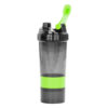 M90-06-2 Vaso Gym para batidos proteína "SHAKE", con 4 compartimentos.
