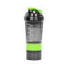 M90-06-3 Vaso Gym para batidos proteína "SHAKE", con 4 compartimentos.
