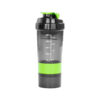 M90-06-4 Vaso Gym para batidos proteína "SHAKE", con 4 compartimentos.