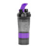 M90-25-1 Vaso Gym para batidos proteína "SHAKE", con 4 compartimentos.