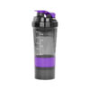 M90-25-3 Vaso Gym para batidos proteína "SHAKE", con 4 compartimentos.