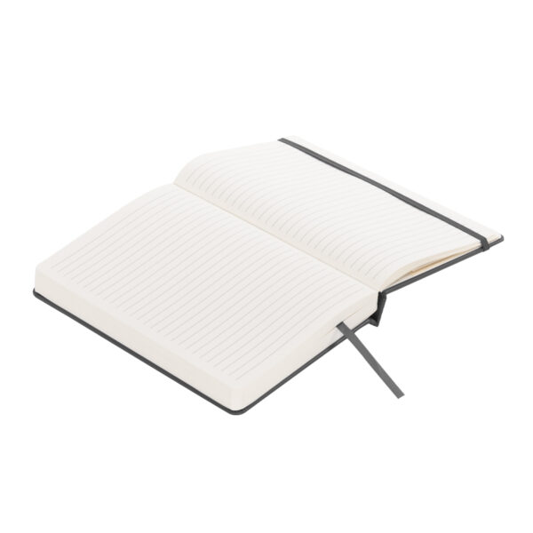 N100-07-10 Cuaderno "ROMA" con tapa dura de Eco-Cuero y 196 hojas.