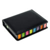 N13-cerradi Set de Notas Adhesivas de PU Negro